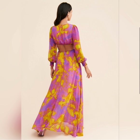 Delfi Selena Cut Out Maxi Dress - Picture 3 of 3